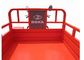 150CC rojo motorizó el triciclo del cargo, motocicleta de Trike del chino con la caja ligera del cargo